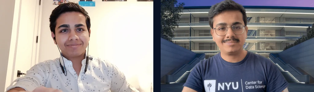 Two portraits of Adi, as a younger adult and today